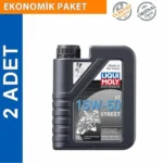 Liqui Moly 15W-50 4T Street 1 Lt Motosiklet Motor Yağı (2 Adet) (2555)