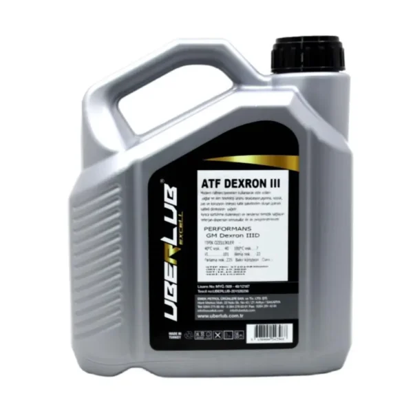 Uberlub Excell ATF Dexron III 3 Lt Otomatik Şanzıman Yağı