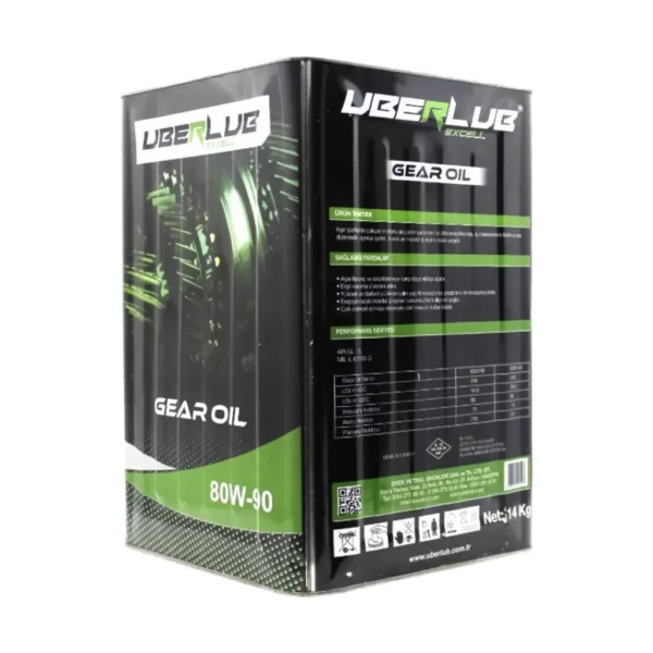 Uberlub Excell Gear Oil 80W90 16 Lt Şanzıman Yağı