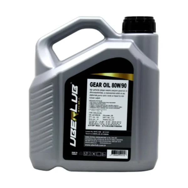 Uberlub Excell Gear Oil 80W90 3 Lt Şanzıman Yağı