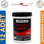 Uberlub Excell Kırmızı Gres 0.9 Kg Kalsiyum Sabunlu Gres (12 Adet)