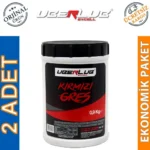Uberlub Excell Kırmızı Gres 0.9 Kg Kalsiyum Sabunlu Gres (2 Adet)