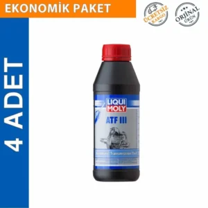 Liqui Moly ATF III Dexron 3 1 Lt Otomatik Şanzıman Yağı (4 Adet) (1043)