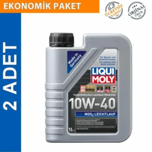 Liqui Moly Mos2 Leichtlauf 10W-40 Motor Yağı 1 Lt (2 Adet) (2626)