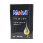Mobil DTE 25 Ultra ISO VG 46 16 Lt Üstün Performanslı Hidrolik Yağ