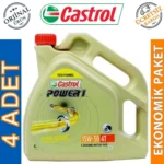 Castrol Power 1 4T 15W50 4 Lt Motosiklet Yağı (4 Adet)