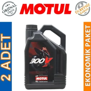 Motul 300V FL 10W40 4T 4 Lt Motosiklet Yağı (2 Adet)