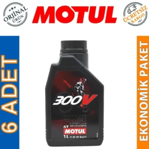 Motul 300V FL 15W60 4T 1 Lt Motosiklet Yağı (6 Adet)
