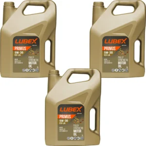 Lubex Primus C3-LA 5W30 7 Lt Tam Sentetik Motor Yağı (3 Adet)