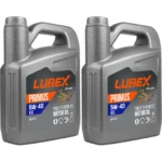 Lubex Primus EC 5W40 5 Lt Tam Sentetik Motor Yağı (2 Adet)