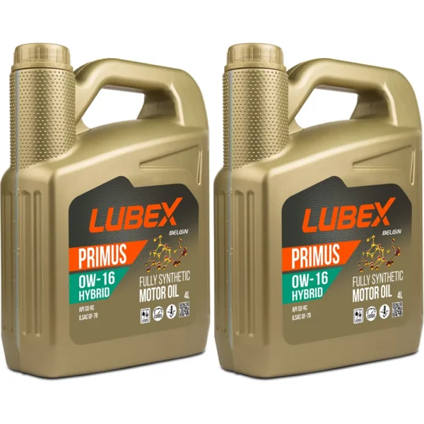 Lubex Primus Hybrid 0W16 4 Lt Motor Yağı (2 Adet)