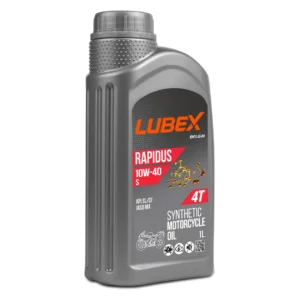 Lubex Rapidus S 4T 10W40 4 Zamanlı Motosiklet Yağı 1 Litre