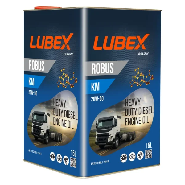 Lubex Robus KM 20W50 15 Lt Mineral Motor Yağı