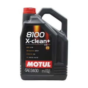 Motul 8100 X-Clean+ 5W30 5 Lt Tam Sentetik Motor Yağı