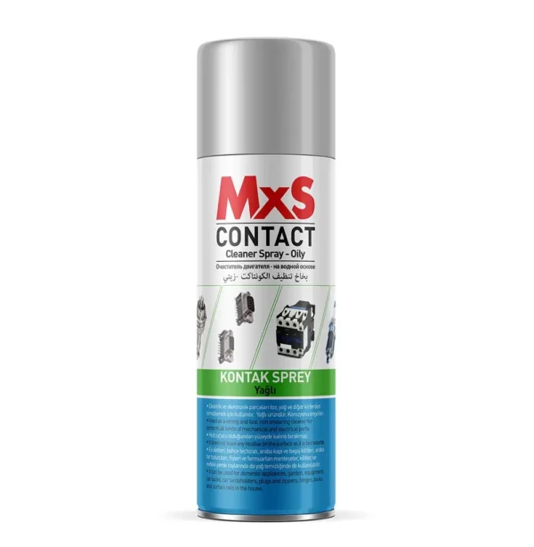 MxS Kontak Temizleme Sprey Yağlı 400 Ml Contact Cleaner
