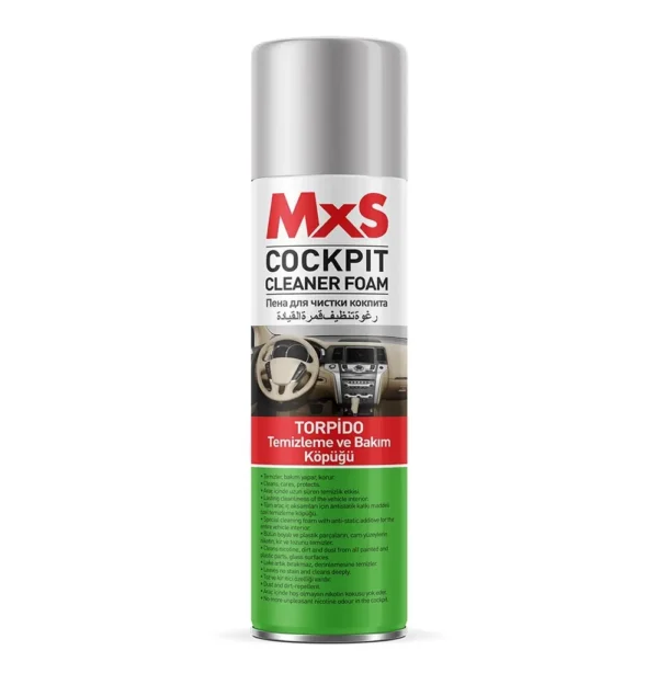 MxS Torpido Temizleme Köpüğü Sprey 500 Ml