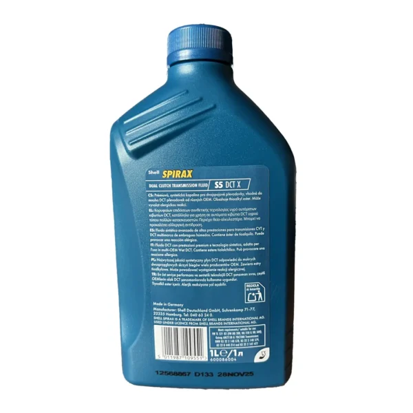 Shell Spirax S5 DCT X 1 Lt DSG Şanzıman Yağı
