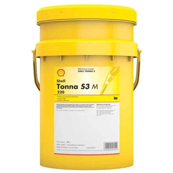 Shell Tonna S3 M 220 20 Lt Yüksek Performanslı Kızak Yağı