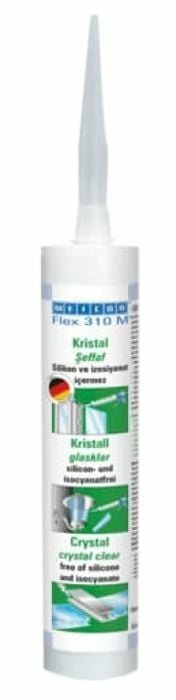 Weicon Flex 310 M - Esnek Güçlü Yapıştırıcı 310 ml Beyaz